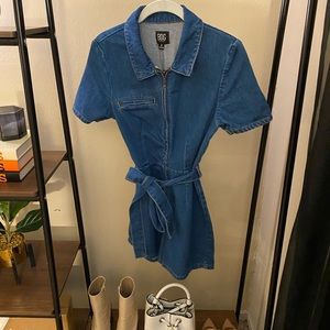 BDG denim boiler romper